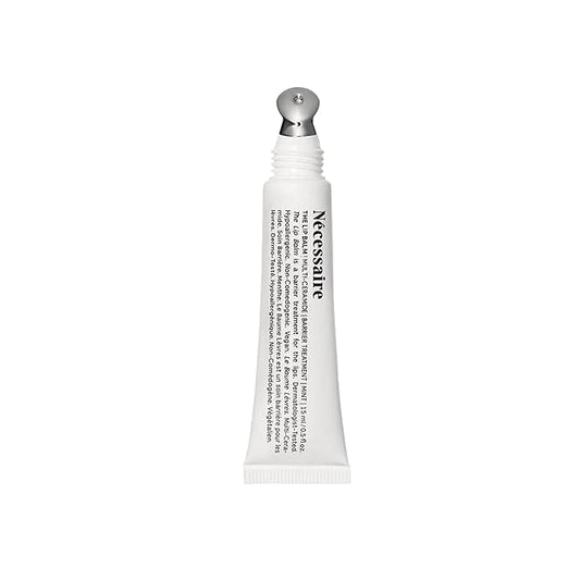Nécessaire The Lip Balm | Hydrating Lip Balm for Women and Men, Clear, Mint, Multi-Ceramide, Treatment Balm | Instant Relief for Dry, Chapped Lips | Cooling Hypoallergenic Tip | Non-Sticky (0.5 fl oz)