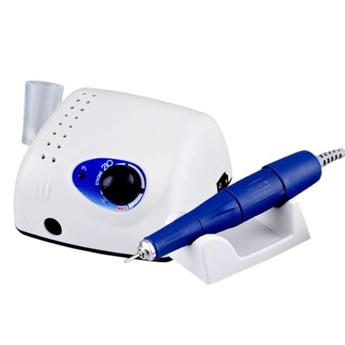 SERZG-- Professional 35000RPM Nail Drill Polisher Acrylic Electric Nail Files Machine Drill Bit Finger Toe Nail Care Supplies Set Home Salon Equipment