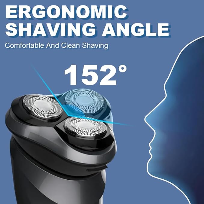 9 Pack SH30 Replacement Head Compatible with Philips Norelco Series 3000,2000,1000 and S738， Upgraded SH30 Compatibility Double blades for norelco 1000 replacement heads