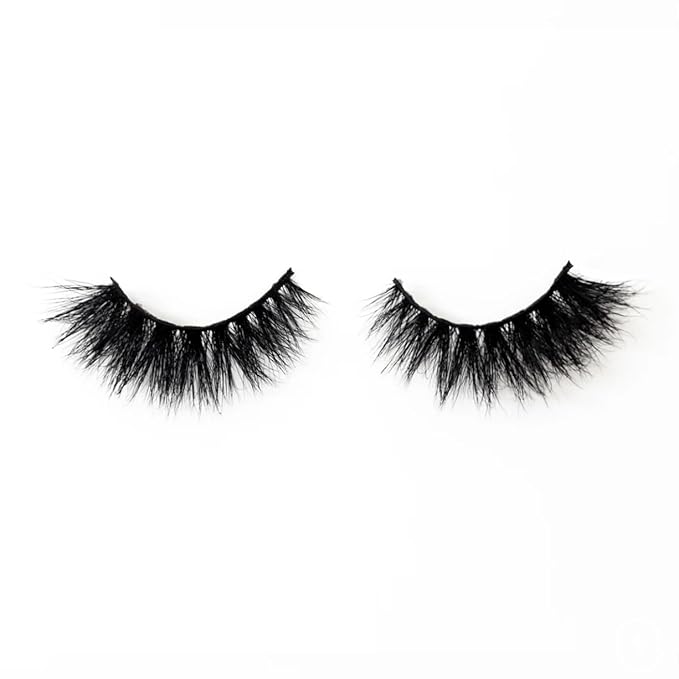 3D Mink Lashes | Luxury Real Mink Eyelashes Cruelty-Free False Lashes Reusable, Maximum Volume 18mm-25mm Wispy and Fluffy Real Mink Lashes (Daisy)