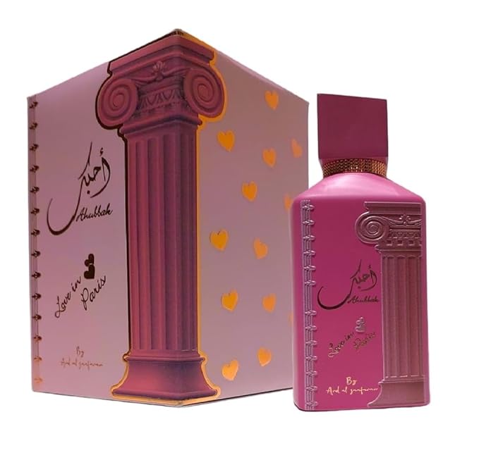 Ard al Zaafaran Ahubbak Love in Paris Eau De Parfum Spray, 3.4 Ounce (Unisex)