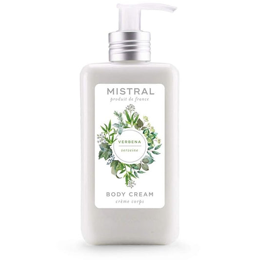 Mistral Body Cream Shea, Verbena, 10 Fl Oz
