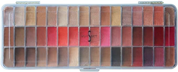 Rio | Empty Lipstick Palette Case | 48 Sections | Depotting Makeup Container