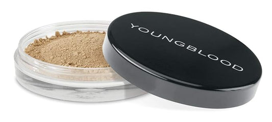 Youngblood Clean Luxury Cosmetics Natural Loose Mineral Foundation, Toffee | Loose Face Powder Foundation Mineral Illuminating Full Coverage Oil Control Matte Lasting | Vegan, Cruelty Free