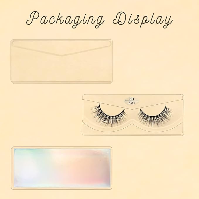 FARRED Wholesale False Lashes 10 Pairs 10 Styles Medium Length Vegan Eyelashes Fluffy Volume Strip Lashes Bulk 10 Portable Boxes Fake Eyelashes Mixed Natural Look 3D Faux Mink Lashes(mix 10pairs)