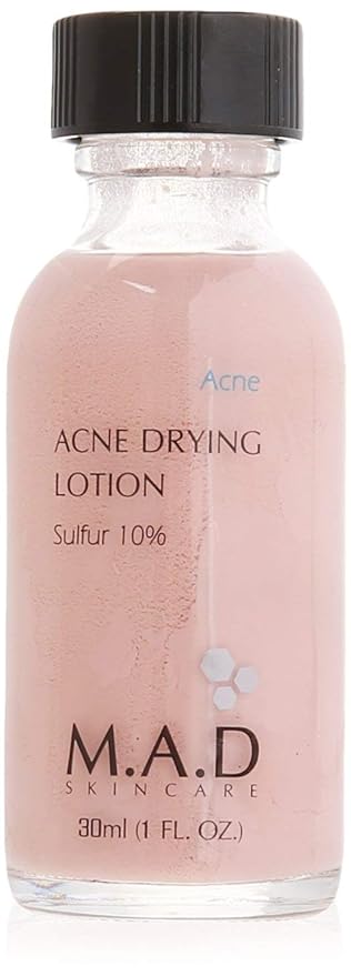 M.A.D Skincare Acne Drying Lotion - Intensive Overnight Spot Treatment [2 Pack]
