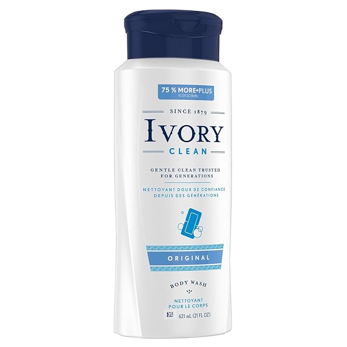 Ivory Body Wash, Original, 21 Fl Oz (Pack of 3)