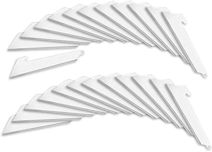 OUTDOOR EDGE RazorSafe 3" Utility | 24 Value Pack of Stainless EDC Utility Blades | Compatible with Outdoor Edge 3" Razor Blade Knives | Perfect for Work & Everyday Carry