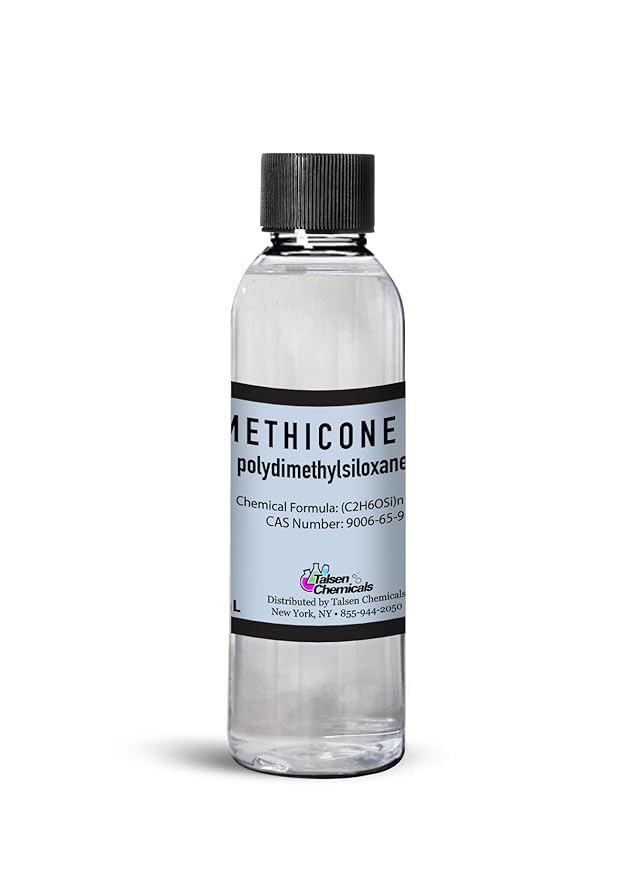 Dimethicone Oil Pure (125 mL / 4.22 Fl Oz) DIY Pure Dimethicone Cosmetic Grade Skin Moisturizer and Head Lice Treatment, Liquid Silicone Oil