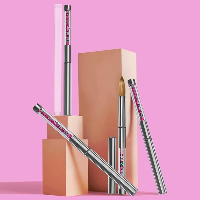 Acrylic Nail Art Brush – Kolinsky Brush for Acrylic Application – Ultra-Precise, Durable & No Shedding – Perfect for Salon, DIY & Pro Use - Enhance Your Skills with GUUDSUP - Size 10