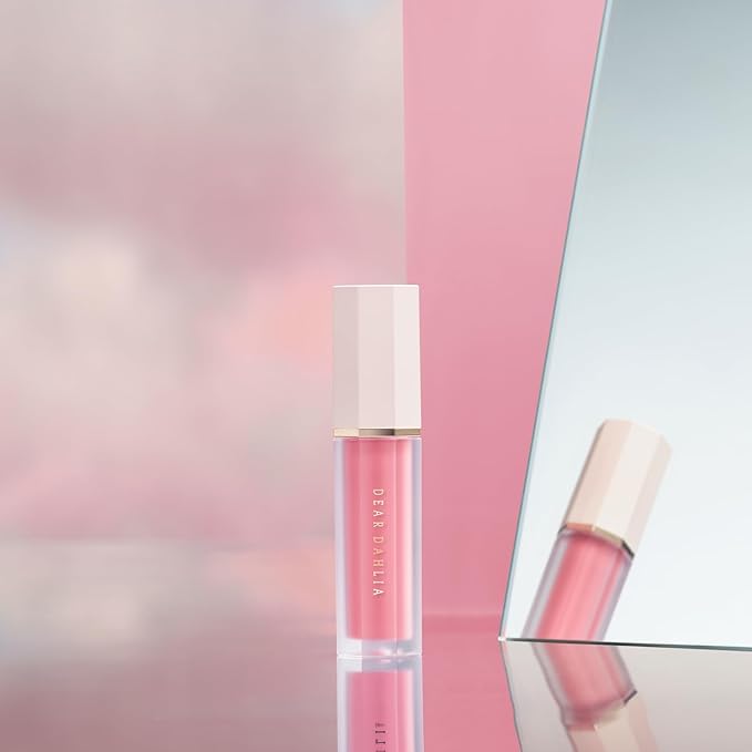 DEAR DAHLIA Petal Drop Liquid Blush – Multi-Use, High-Pigment, Lightweight & Long-Lasting, Dewy Finish, Vegan & Cruelty-Free, for Sensitive Skin, 4g – DREAMY