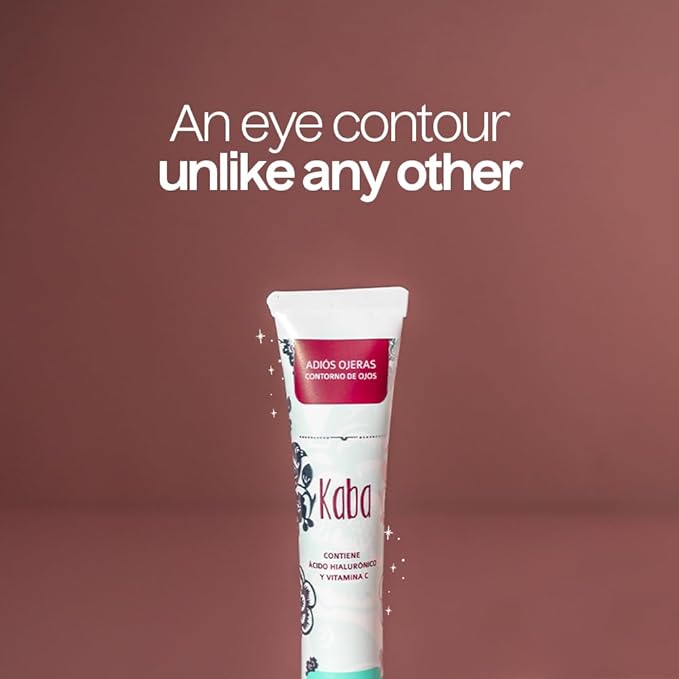 D'Luchi Kaba Under Eye Cream Dark Circles and Puffiness, Anti Aging, Reduces Lines, Rejuvenates & Hydrates, Gentle And Non-irritating, All Skin Types - 0.5 Oz