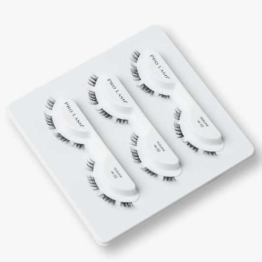 Pro Lash ProWear Professionally Styled Lash Clusters - Easiest to Apply Eyelash Cluster - 10 Day Eyelashes - Waterproof Lashes Clusters - 3 Sets - Volume No. 02 - Black