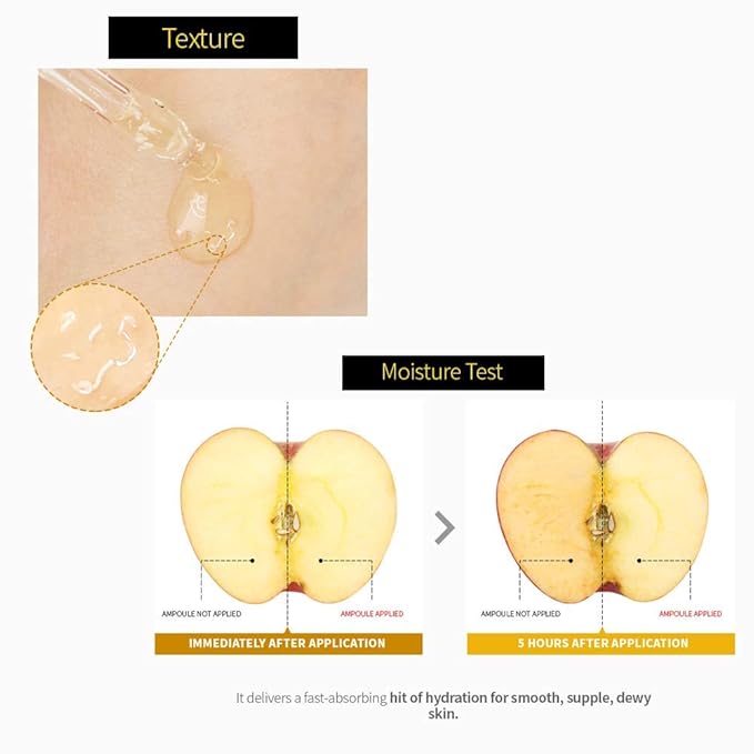 SO NATURAL SILK COLLAGEN GLOW AMPOULE - Anti-Aging Serum, Intense Hydration + Moisture