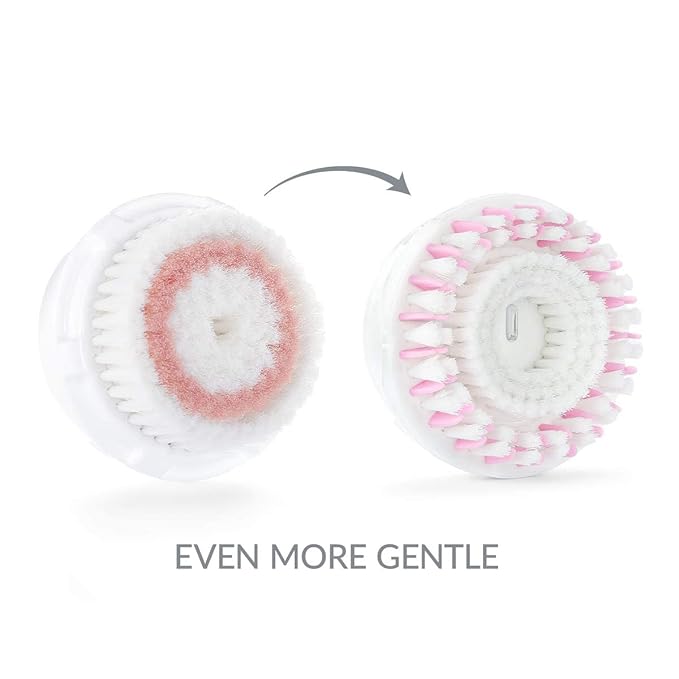 NEW Radiance Replacement Facial Cleansing Brush Head for Clarisonic Mia 1, Mia 2, Mia Fit, Alpha Fit, Smart Profile Uplift, 1 Count