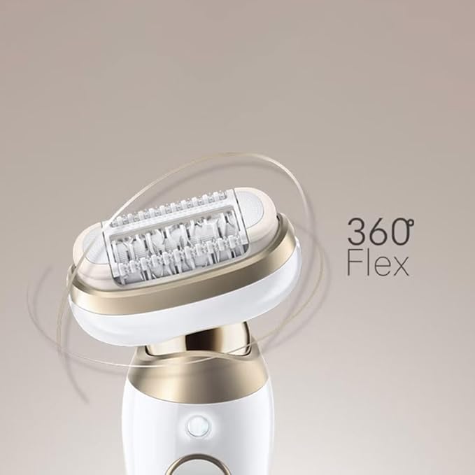Hair Removal Head Replacement 81719648 Compatible with Braun Epilator Silk-épil 9 Flex, Type 5380 | for Models 9001, 9002, 9003, 9010, 9020, 9030, 9100, 9200, 9300