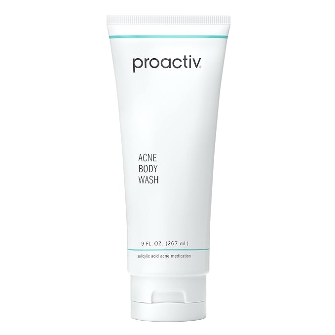 Proactiv Acne Body Wash, Gentle Body Cleanser, Unclogs Pores and Clears Body Blemishes, Salicylic Acid & Glycolic Acid Formula, Soothing Complex of Shea Butter, Vitamin E & Aloe Vera Extract, 9 Fl Oz