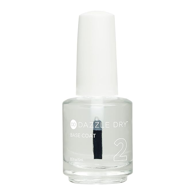 Dazzle Dry Step 1 - Nail Prep, 4 oz (120 mL) + Step 2 - Base Coat + Step 4 - Top Coat (0.5 oz /15 mL each)