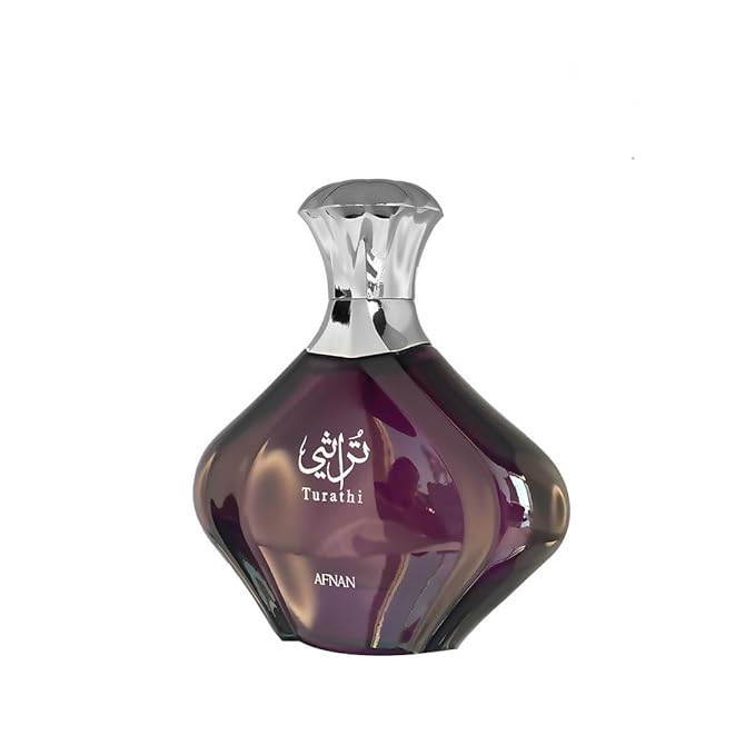 Afnan Turathi Purple Eau de Parfum for Women, 3.0 Fl. Oz