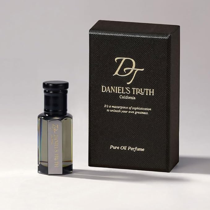 Daniel's Truth Roll-On Essential Oil Perfume, Bombshell Scent, 10ml (0.33oz) – Made in USA, Designed in Korea, Long-Lasting Fragrance for Skin, Travel, and Gifting