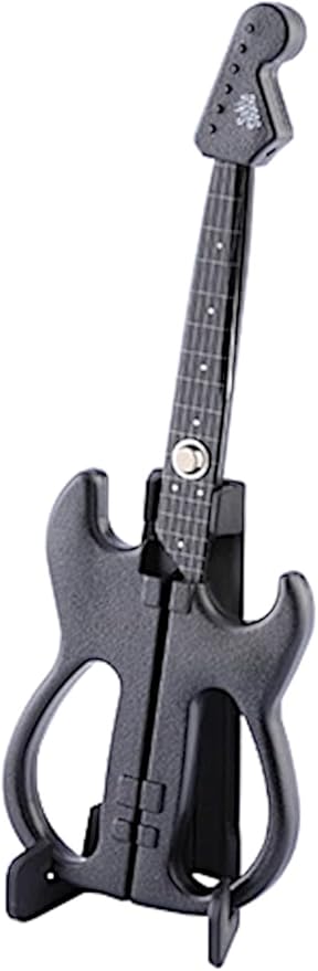 Nikken Cutlery Guitar Scissor SekiSound Black with a stand (Gift Box Included) Hobby Tool SS-20B