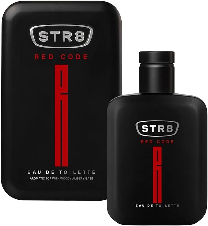 STR8 - RED CODE - EAU DE TOILETTE COLOGNE MEN In Tin Box 100ml