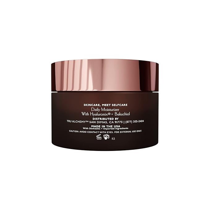 Quench Crème Daily Facial Moisturizer | Hyaluronic Acid, Vitamin C, & Bakuchiol (better than Retinol) | Daily Firming Skin Moisturizer Face Cream for Women | 1.7 fl oz/48 g (2-Pack)