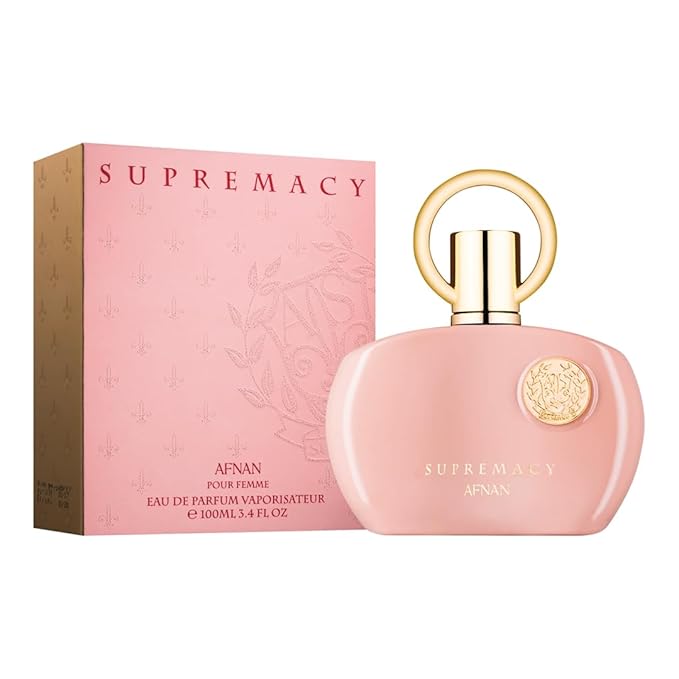 Afnan Supremacy Pink Eau De Parfum for Women, 3.4 Fl. Oz