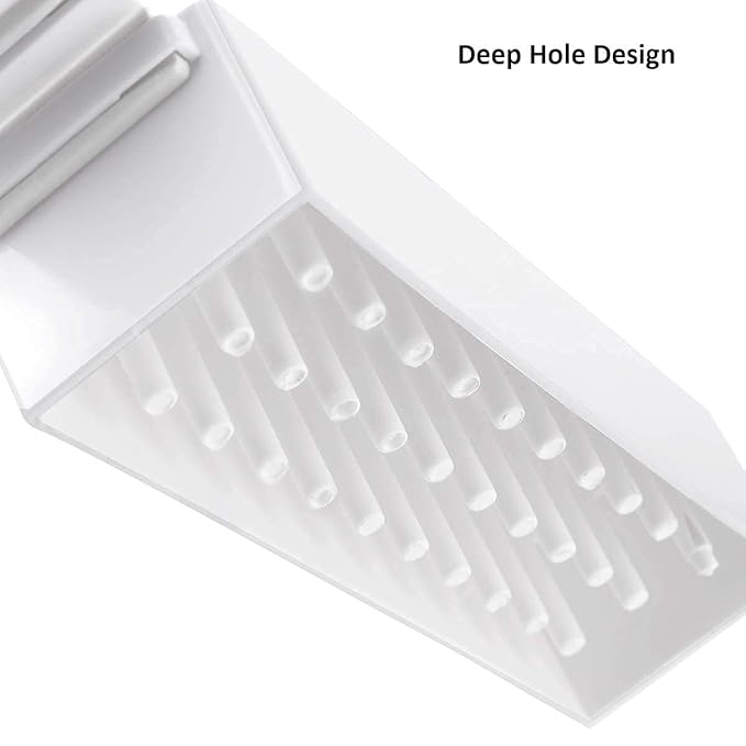 Makartt Nail Drill Bits Holder Dustproof Stand Displayer Bundle With Nail Drill Handpiece for Up200 Machine