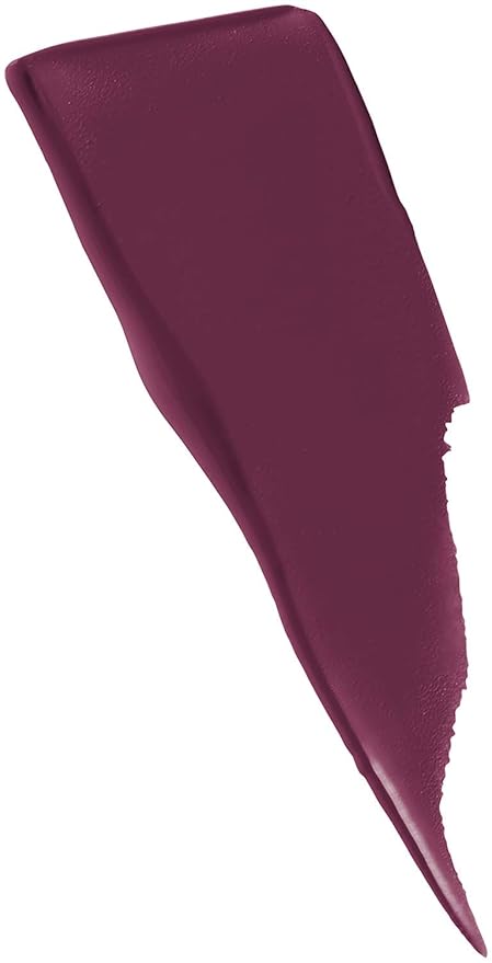 Maybelline Super Stay Matte Ink Liquid Lipstick Makeup, Long Lasting High Impact Color, Up to 16H Wear, Believer, Deep Plum, 1 Count, Packaging May Vary