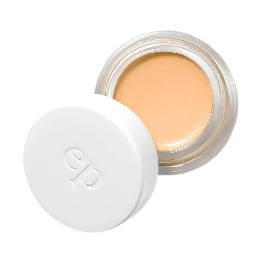 Ere Perez - Natural Arnica All-Cover Pot Concealer | Med-Full Coverage, Satin Finish, Calming, Nourishing | Vegan, Cruelty-Free, Clean Beauty (Honey, 0.18 oz | 5 g)
