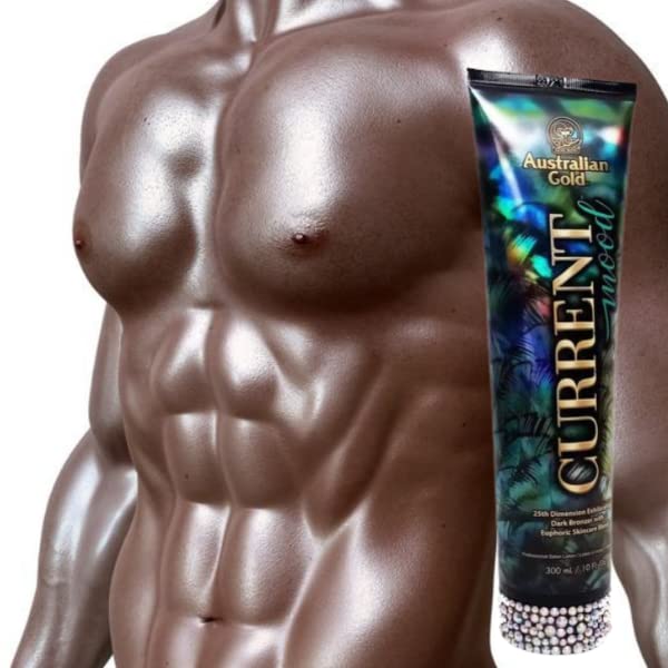 Australian Gold Current Mood Dark Bronzing Indoor Outdoor Tanning Lotion