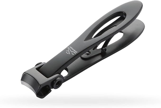 Toenail Clipper Nail Manicure Clipper with Rounded Blades 9 cm Black