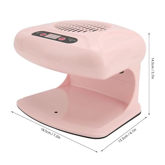 Air Nail Dryer, Air Nail Fan Blow Dryer for Both Hands and Feet, Air Nail Fan Blow Dryer for Regular Nail Polish, Automatic Induction Cold Hot Air