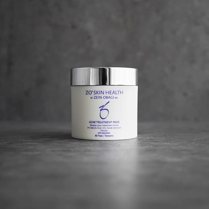 ZO SKIN HEALTH Acne Treatment Pads 2% Salicylic Acid (60 Individual Pads)