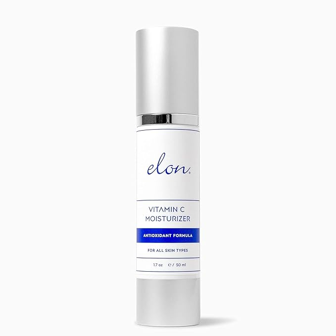 Elon Revitalizing Bundle - Hyaluronic Acid & Antioxidant C Lotion & Serum Set for Deep Hydration, Collagen Production & Smooth Even Skin