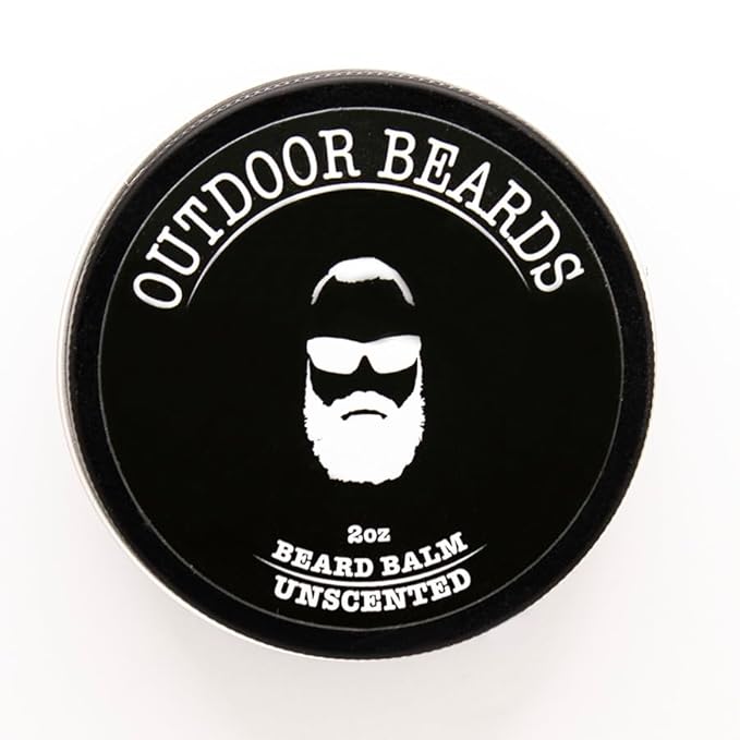 Beard Balm | 2 oz Cleansing Balm for Beards Short or Long | Beard Conditioner for Men | Essential Moisturizer for Every Man's Beard | Leave Hair and Skin Healthy (Unscented)
