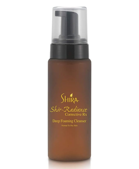 Shir-Radiance Corrective RX Deep Foaming Cleansing Face Wash For Balanced Skin PH, Skin Brighting, Deep Pore Cleansing for Normal to Dry Skin (200ml)