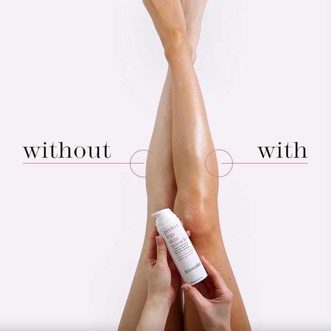 This Works Perfect Legs Skin Miracle | Tinted Serum for Radiant, Even-Toned Legs | Enriched with Vitamin C & E for Nourishment | Hydrates, Smooths & Enhances Natural Glow, 5 oz / 150ml