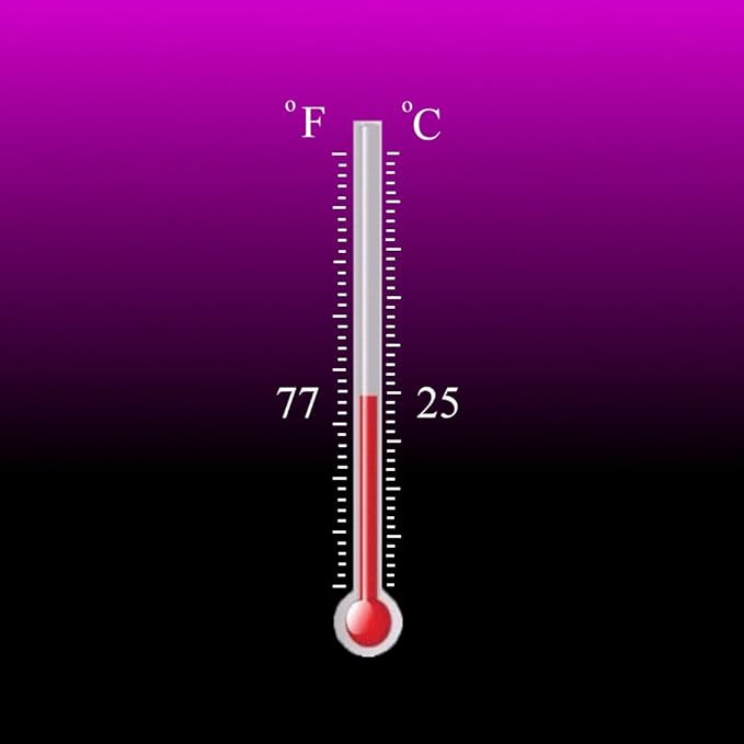 Temperature Activated Thermochromic Powder Pigment Black to Pink Changing at 77F/25C Perfect for Arts & Crafts Color Changing Slime Nail Art Secret Message Tumblers Science Experiments