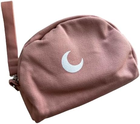 Brando Moon Smell Proof Makeup Bag with Moon - Carbon Neutralizing Fabric - Air Tight Zippers