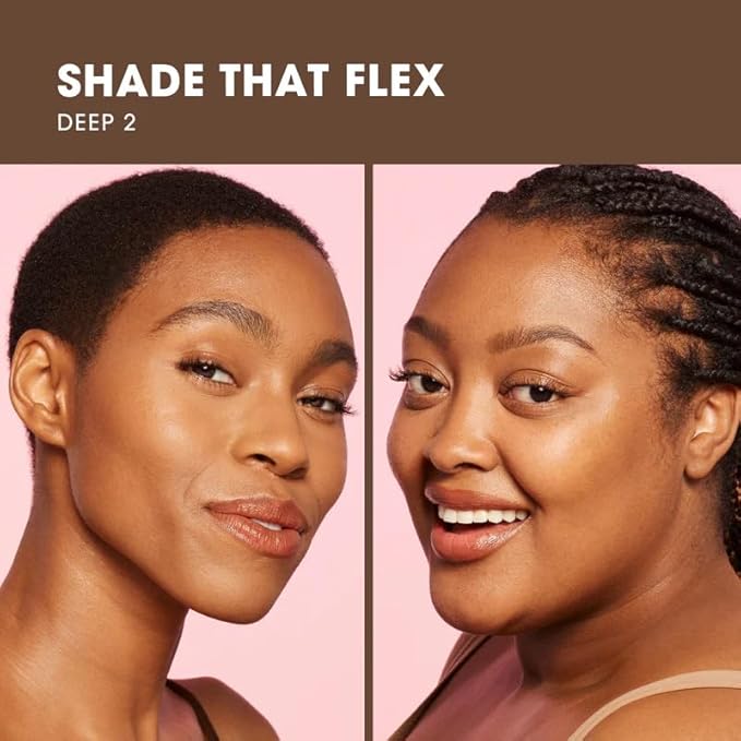 Beautyblender 12-Hour Always on Radiant Skin Tint, Breathable Serum Foundation Stays Put for All Day Long Wear, Infused with Hyaluronic Acid & Niacinamide, Deep 2