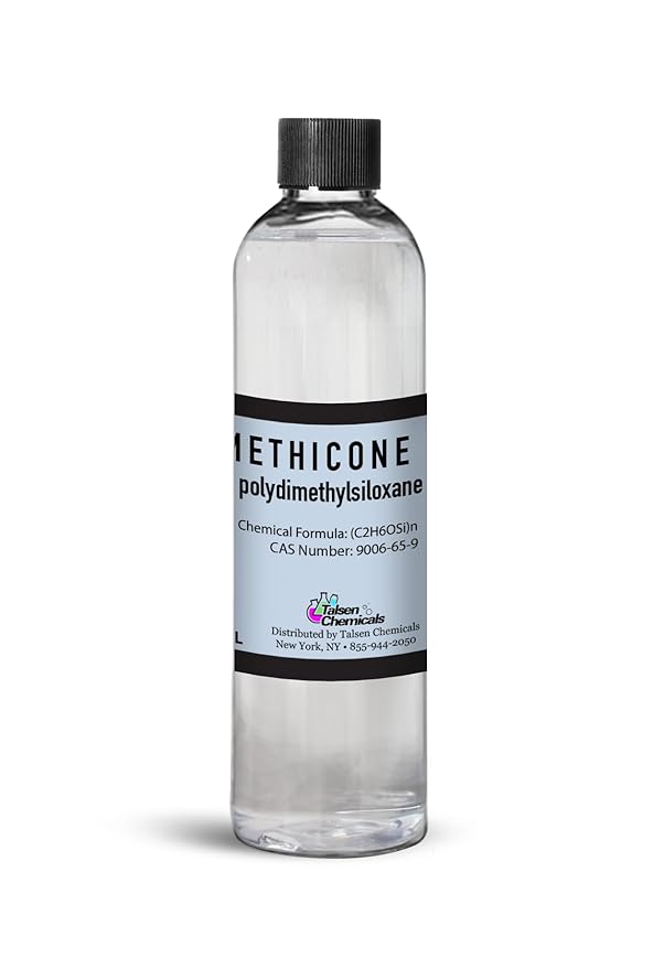 Dimethicone Oil Pure (250 mL / 8.45 Fl Oz) DIY Pure Dimethicone Cosmetic Grade Skin Moisturizer and Head Lice Treatment, Liquid Silicone for, Gun Oil