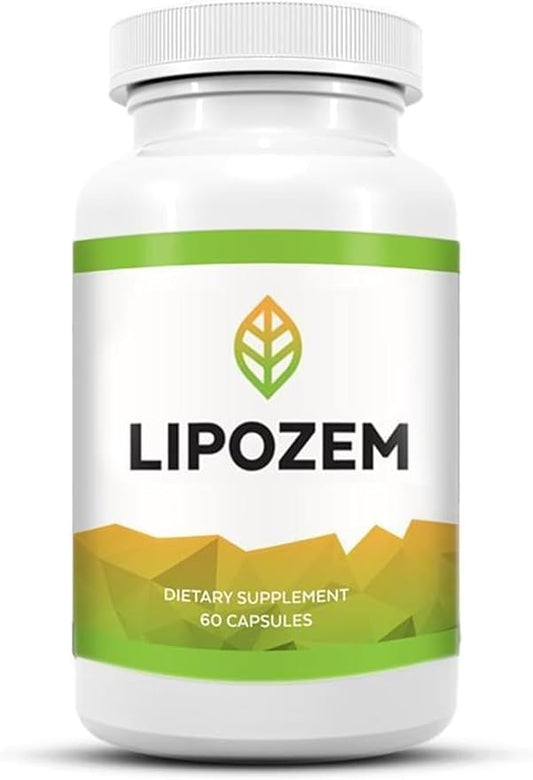 Lipo-zem Capsules - Lipo-zem Advanced Formula Supplement - Lypo-zem Natural Ingredients Reviews - 60 Capsules (XX)