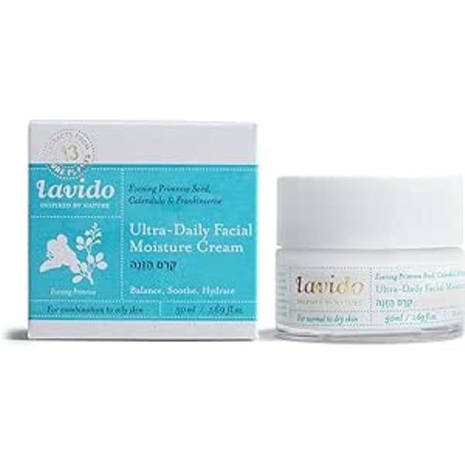 Lavido - Natural Ultra Daily Moisture Cream | Clean, Non-Toxic Skincare (1.69 fl oz | 50 ml)