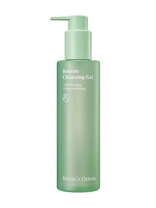 Madeca DERMA Botanic Cleansing Gel – pH Balancing Cleanser with Centella Asiatica & Tea Tree, Korean Skincare, Soothing & Calming with Natural, Hypoallergenic Ingredients (8.3 fl oz)