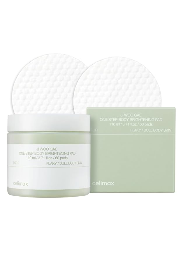 Celimax Ji.Woo.Gae Heartleaf BHA Peeling & Body Brightening Set - (60 Pads) + Pore+Dark Spot Brightening Pad (40 Pads) 110ml
