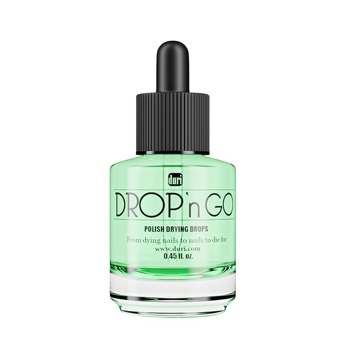 duri Drop'n Go Quick Dry Nail Drops - Fast Drying Drops for Long Lasting Nail Polish 0.61 fl. oz.
