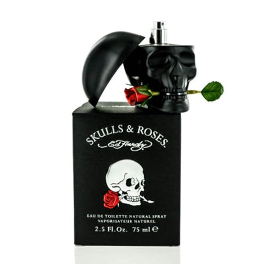 Ed Hardy Men's Cologne Fragrance Spray, Skulls and Roses, Eau De Toilette, 2.5 Fl Oz