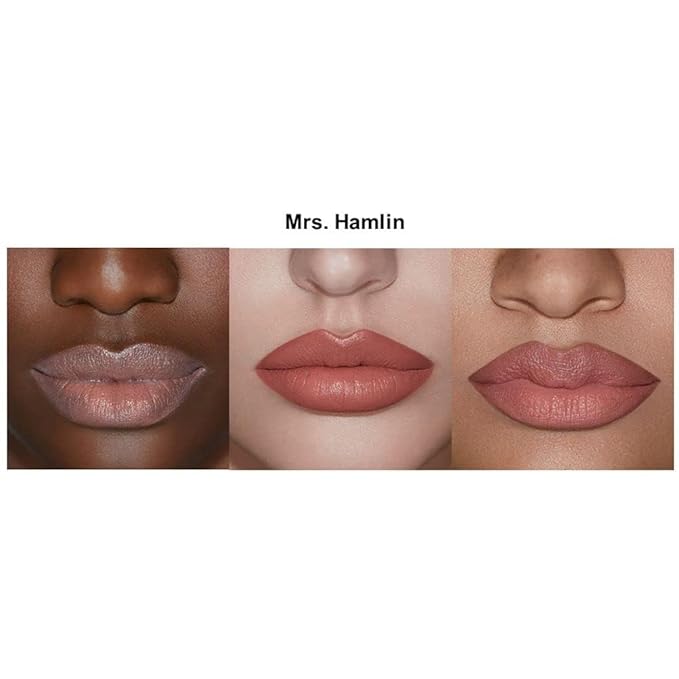 Rinna Beauty Lip Bundle - Mrs. Hamlin Lipstick & No Filter Lip Plumping Gloss - Vegan, Anti-Aging, Hydrating, Moisturizing and Long-Lasting (Variety Pack of 2)